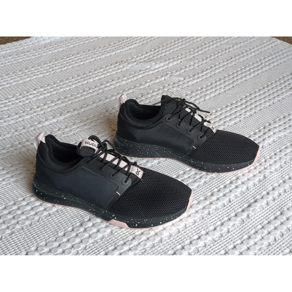 Kuru Atom Shoes Black Pink Size 12 Lace Up Women's EXCELLENT CONDITION